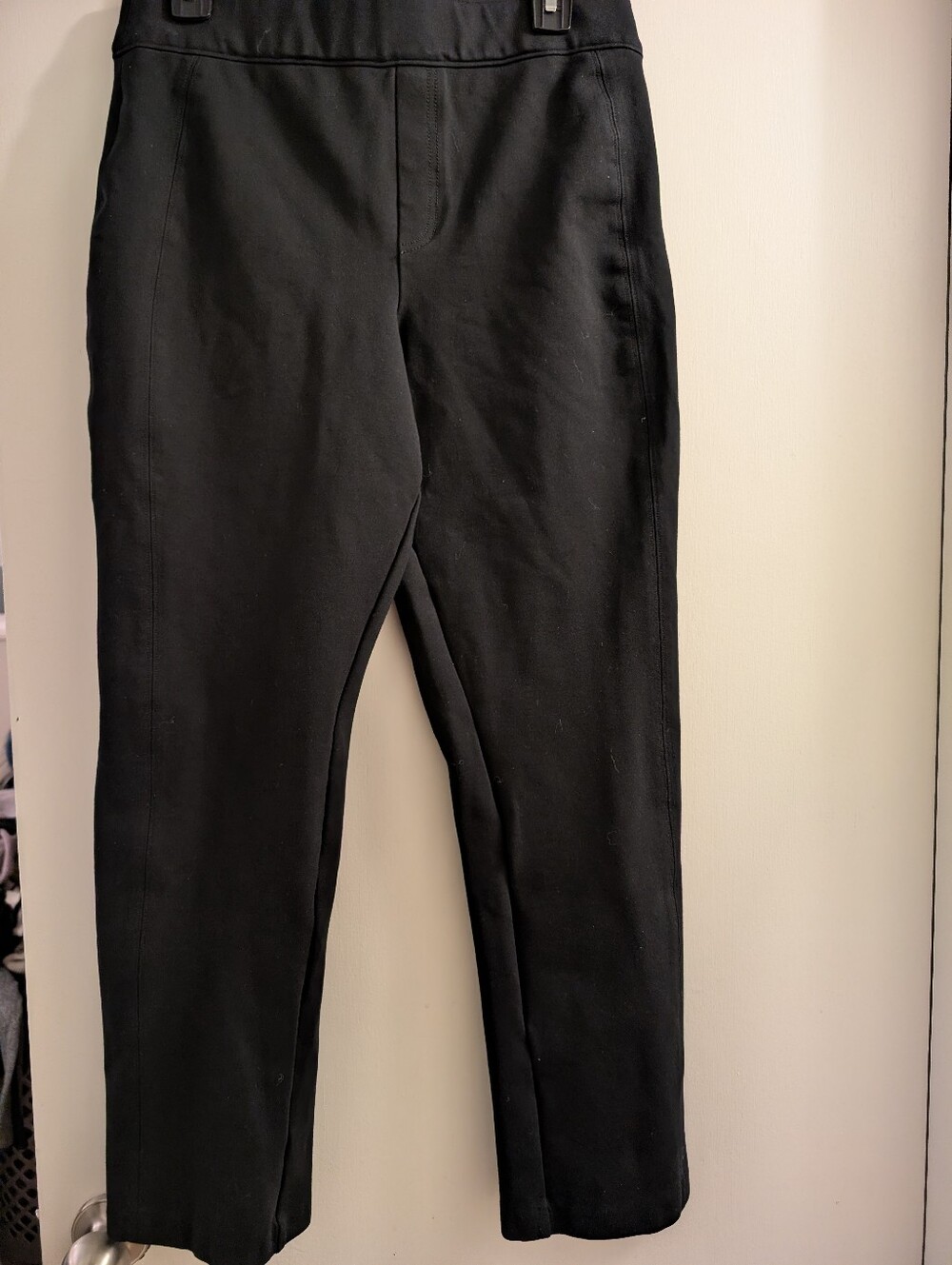 SPANX Straight Leg Ankle Ponte Pants